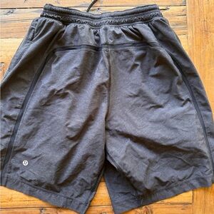 lululemon athletica Men's Charcoal Athletic Shorts